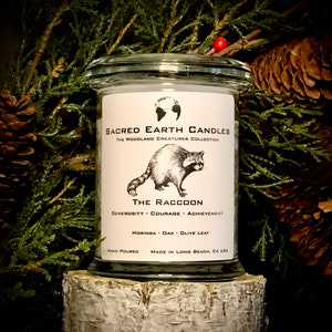 The Raccoon Candle | Scented Soy Candle