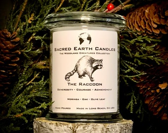 The Raccoon Candle | Scented Soy Candle