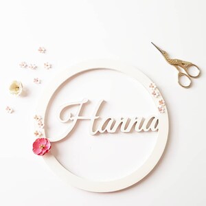 Nursery | Wall Hanging | Hoop | Children| Wood Sign | Shabby Chic | Vintage | Sign | Wood | Home Decor | Gifts |
