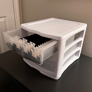 Foam Drawer Inserts for the Sterilite Drawer System - Small, Medium, and Wide Sizes Available (Drawer System Not Included)