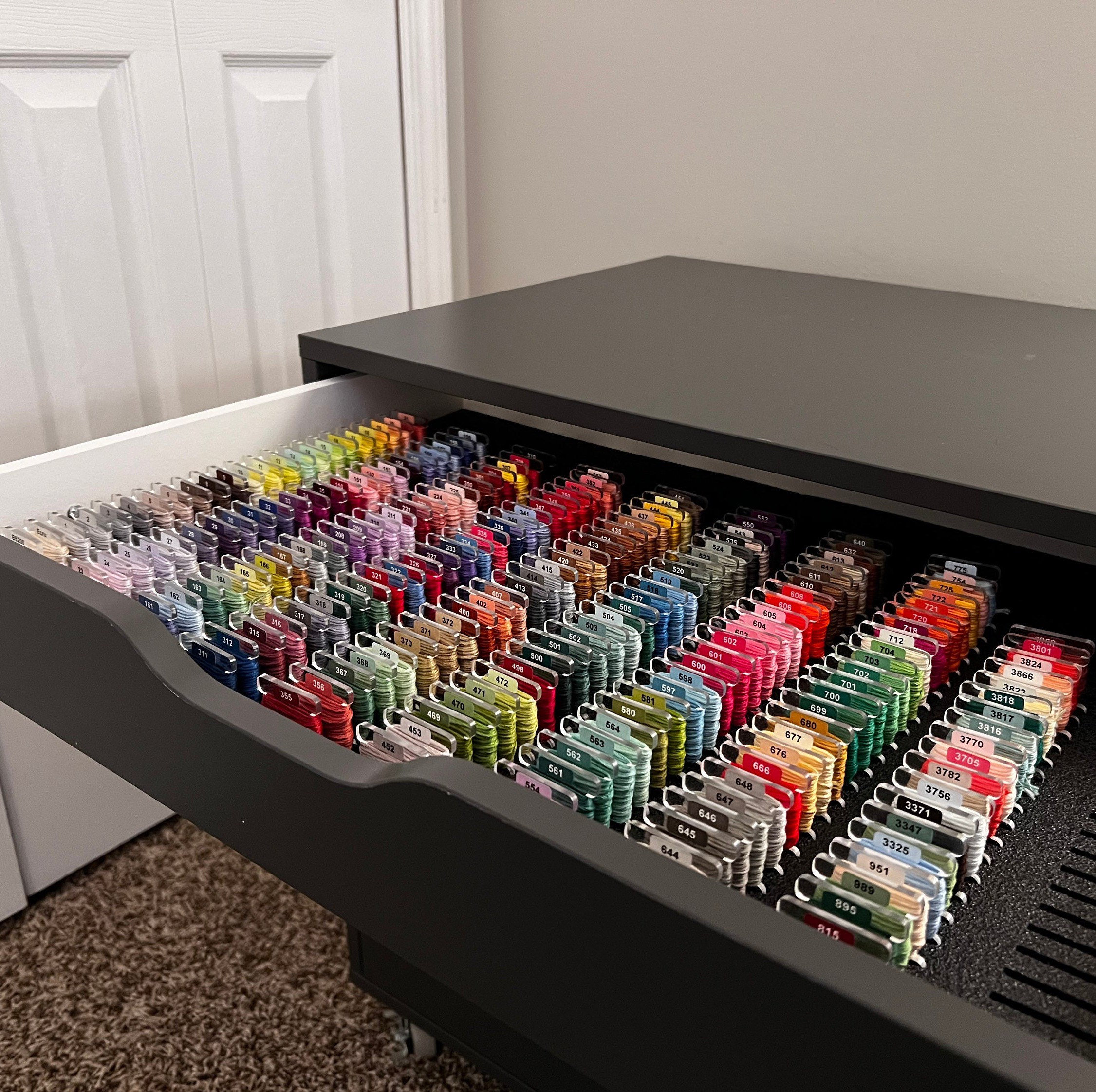IKEA Alex 26インチ引き出しインサート - クロスステッチボビン - Etsy