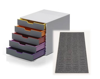 Foam Insert for DURABLE Desktop Drawer Organizer (VARICOLOR Mix 5 Compartment)