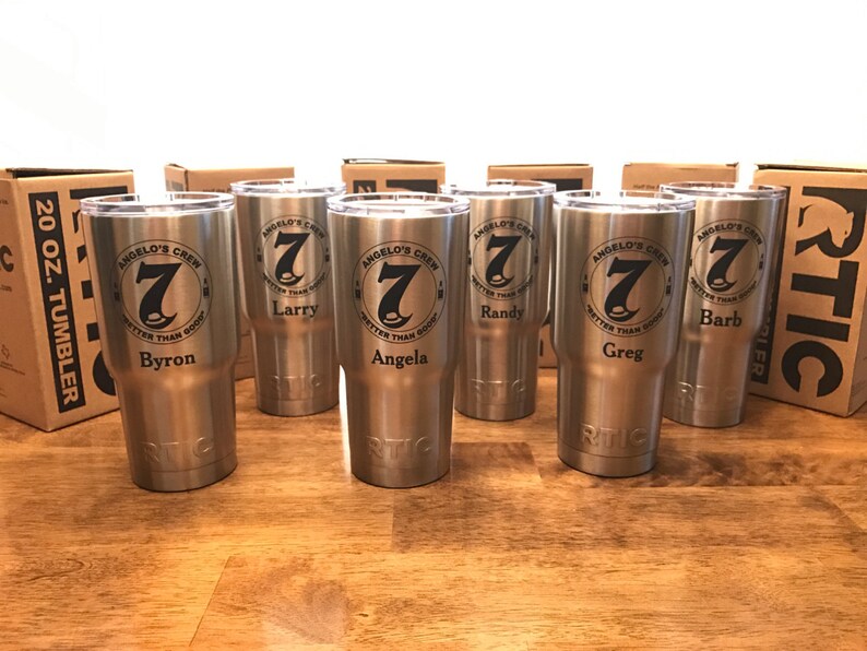 Custom Laser Engraved Tumbler. Etsy