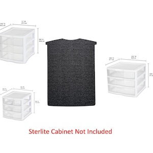 Sterilite Drawer Insert - Cross Stitch Bobbins