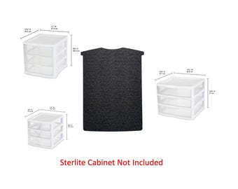 Sterilite Drawer Insert - Cross Stitch Bobbins