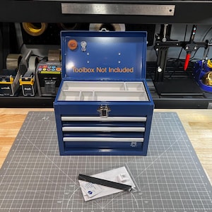 Scharnierstopper für die Members Mark (Sams Club) Mini-Toolbox - (Werkzeugbox nicht enthalten)