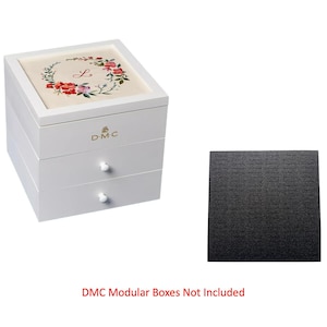 DMC ビンテージ引き出し Amazon.com: DMC Large Decorative Wooden Collectors Box With