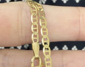 MELT SALE Vintage 14k Solid Gold Mariner Chain | 24 Hrs Only | Clearance Price Before It’s Melted Fri June 12th @ 12pm | Save this Chain!