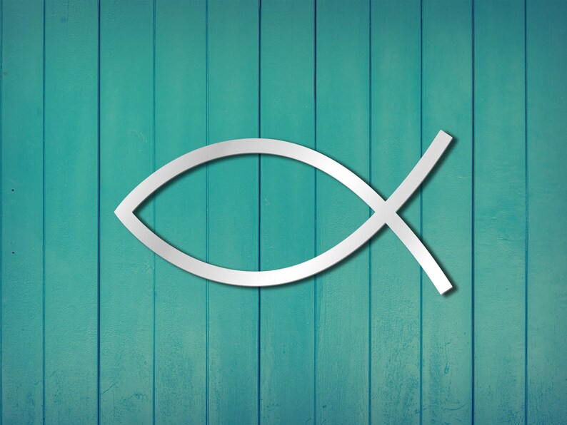 Laser Cut Metal Wall Art simple Fish Etsy Canada