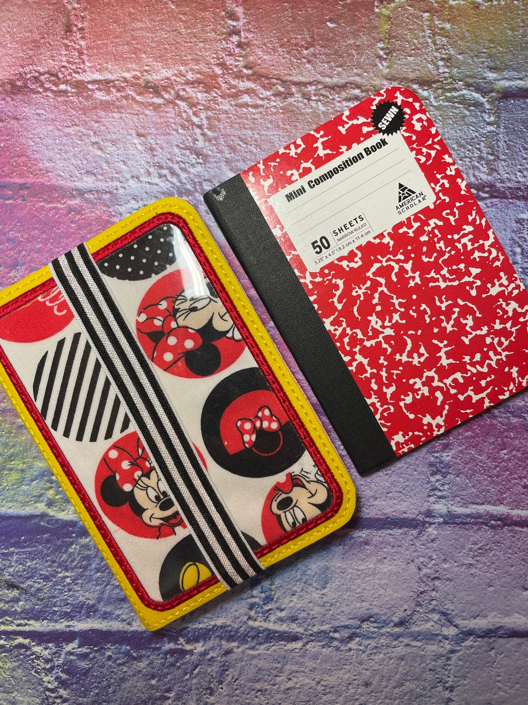 Mini Composition Notebook Cover Etsy