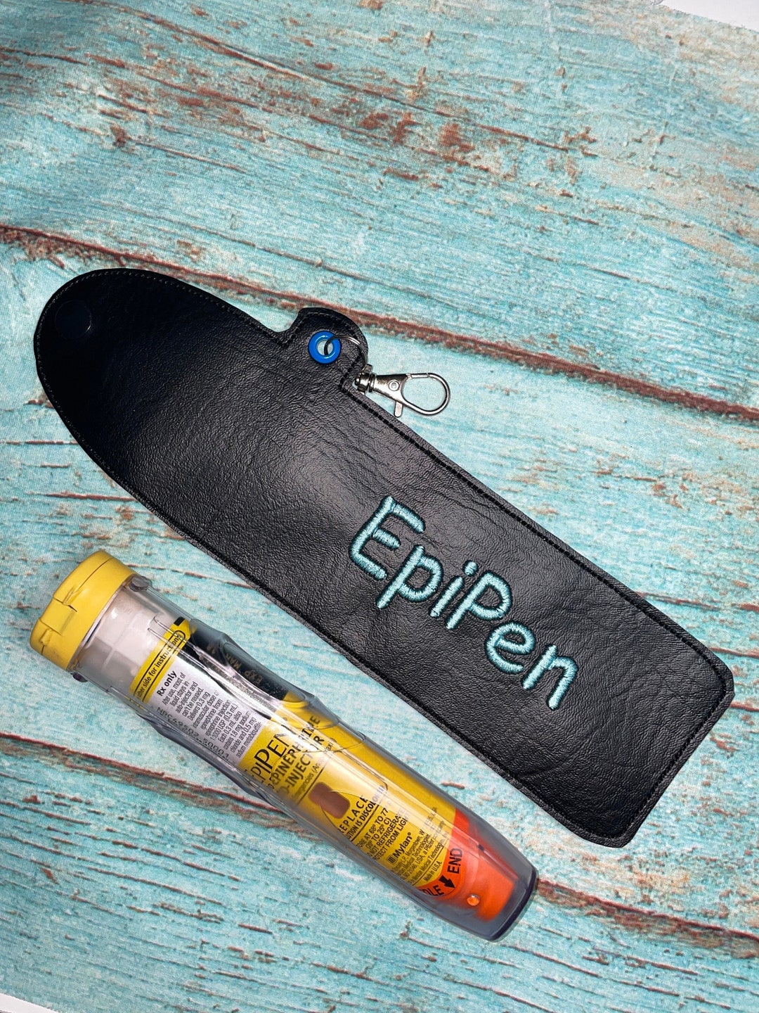 Epipen Injection Pen Holder Keychain Etsy