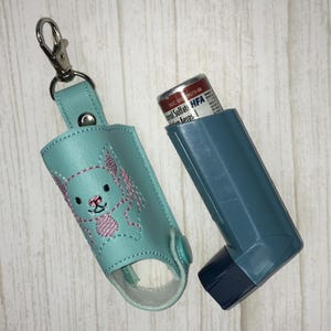 Kawaii Bat, inhaler case, inhaler holder, Inhaler Keychain, asthma inhaler, Inhaler Keeper, Ventolin HFA holder