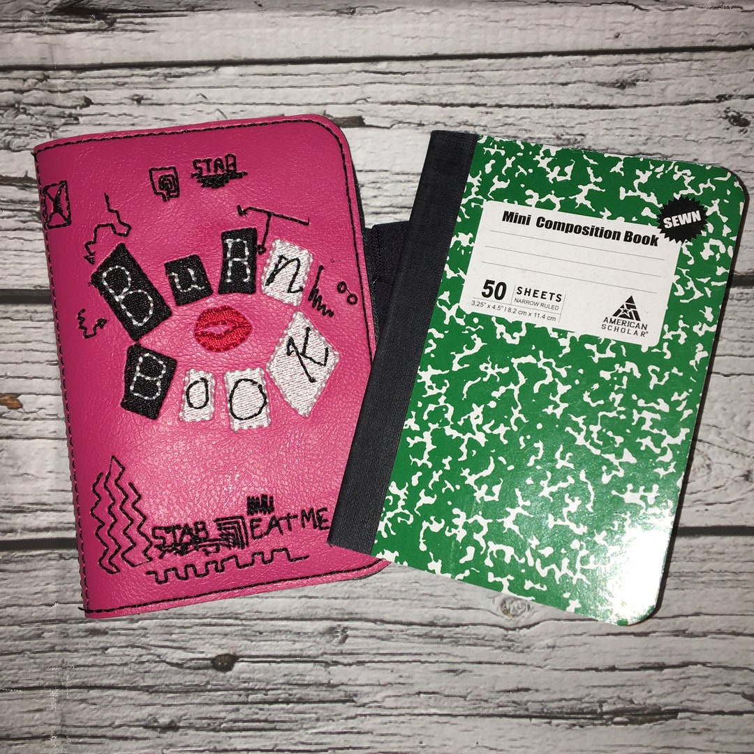Mini Composition Notebook Cover Burn Book Notebook Cover Etsy