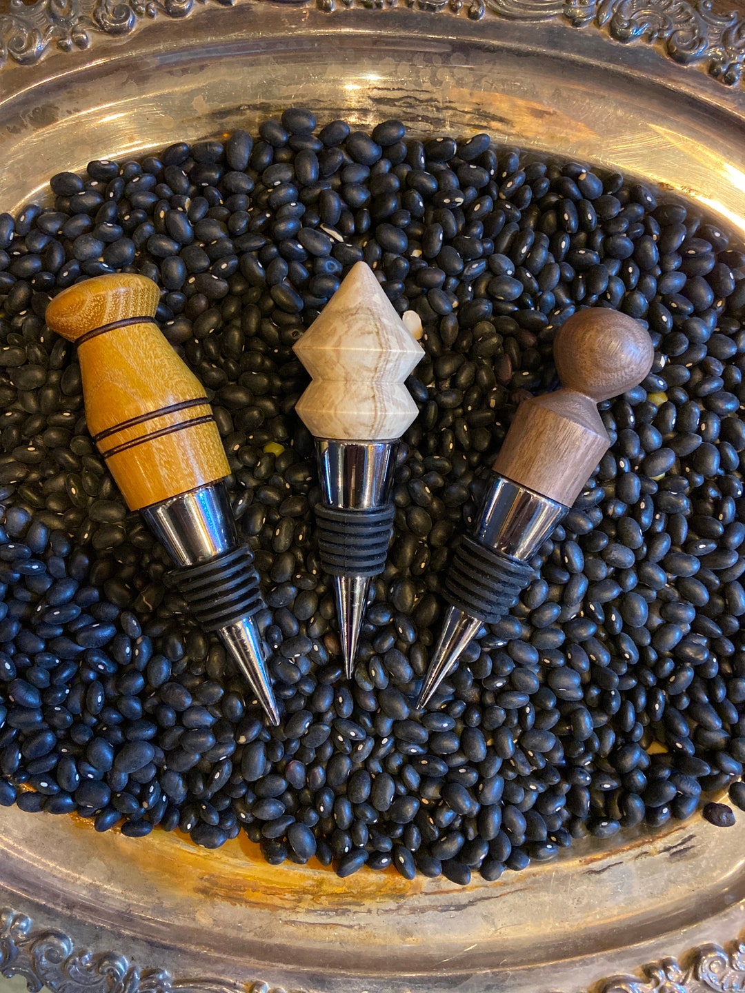 Hand Turned Wooden Wine Stopper Etsy