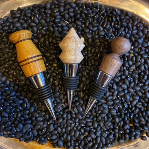 Hand Turned Wooden Wine Stopper