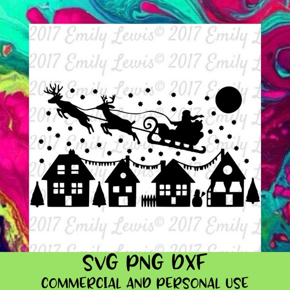 Download Christmas village Christmas village svg Christmas | Etsy