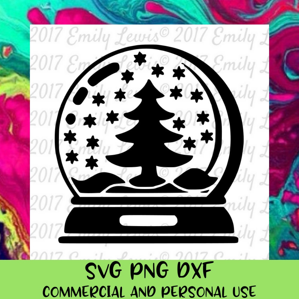 Download snow globe svg snow globe silhouette snow globe cut file ...