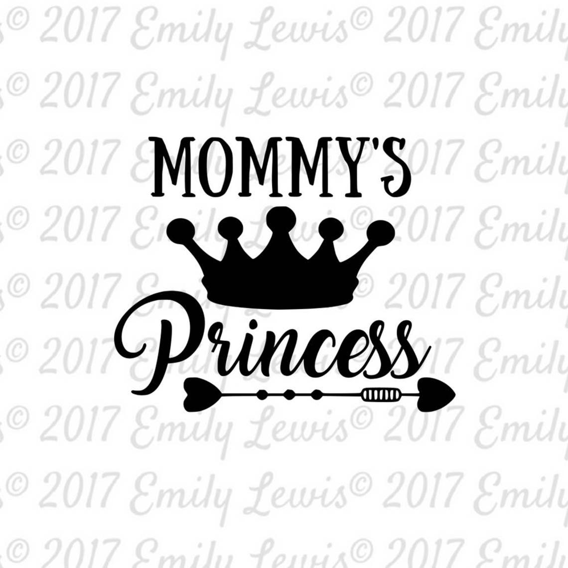 Free Free 277 Mommy&#039;s Little Princess Svg SVG PNG EPS DXF File