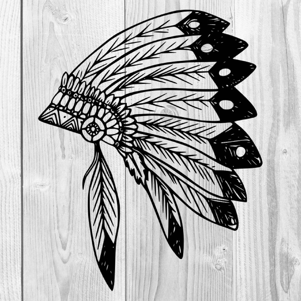 Free Free Native American Headdress Svg 204 SVG PNG EPS DXF File