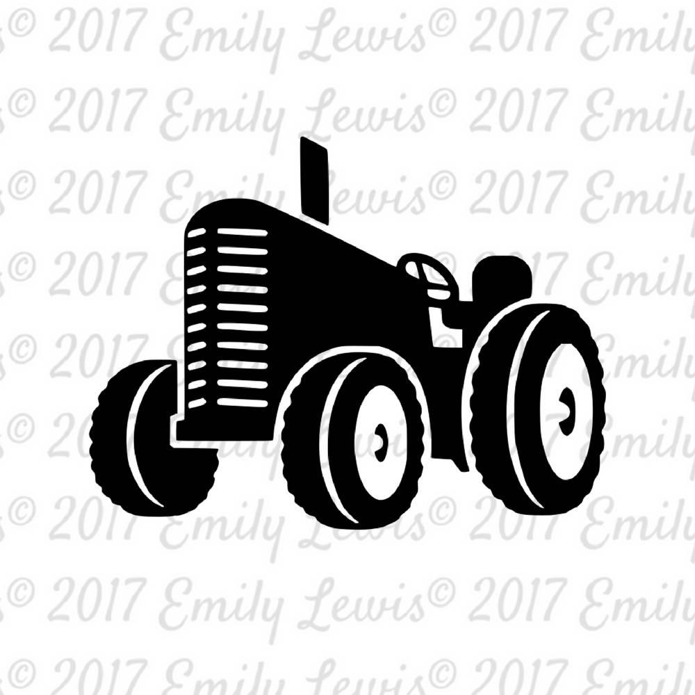 Download tractor svg tractor svgs tractors tractor wall decals | Etsy