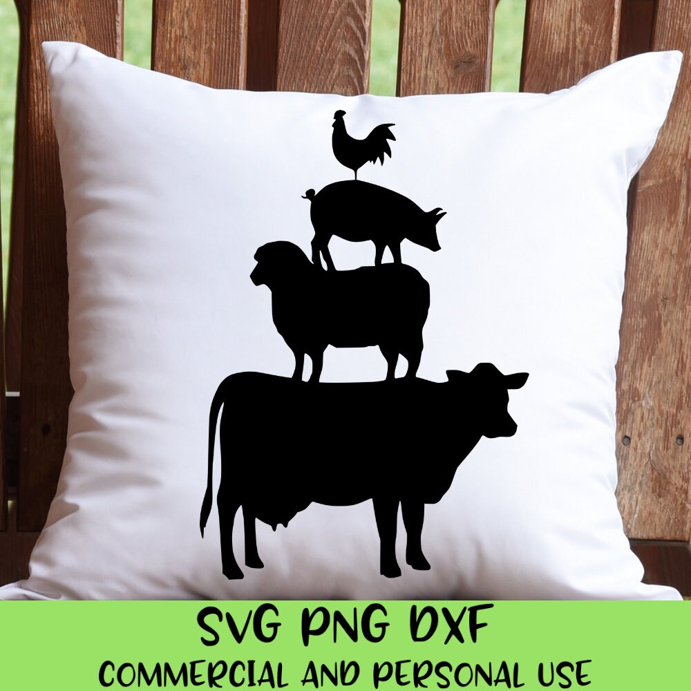 Download Farm Animal SVG farm animal svg files svgs for cricut | Etsy