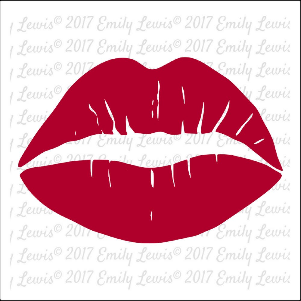 Download Kiss SVG Lips SVG XOXO svgs cricut files cricut svg | Etsy