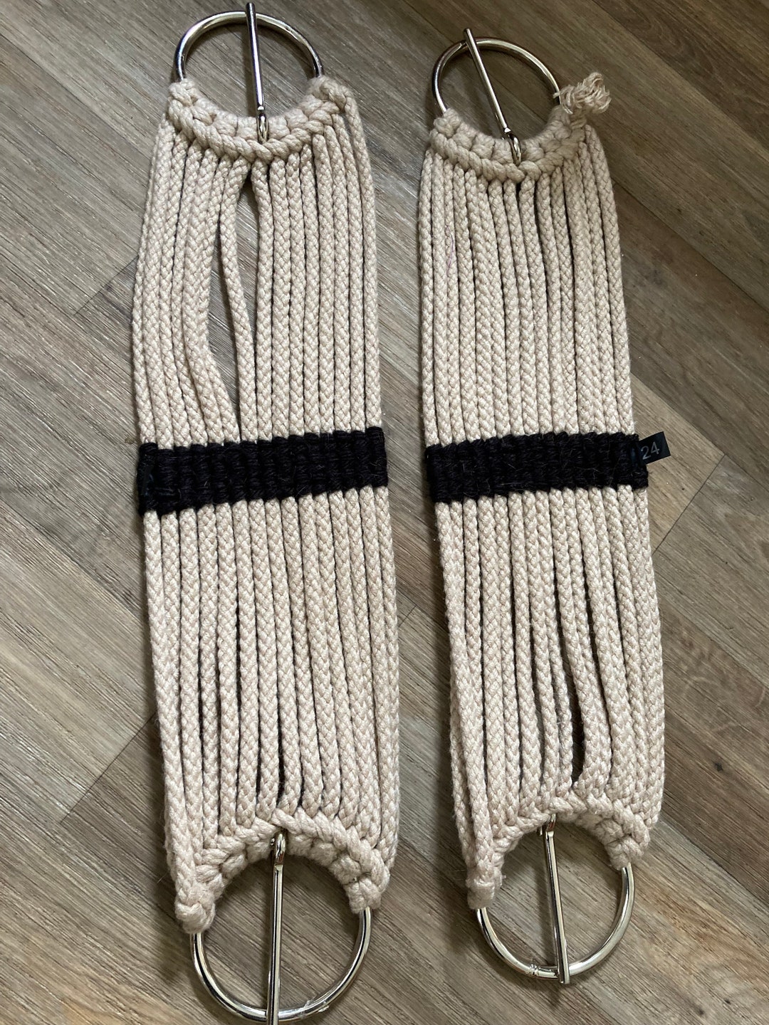 Set of 2 - 24” Western Rope Cinches - Cowboy Equestrian Decor - Etsy