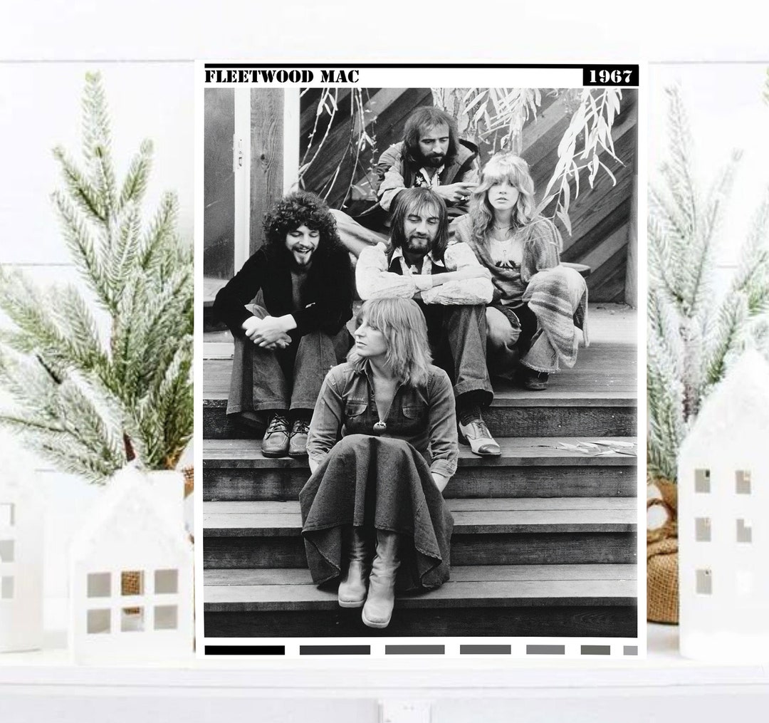 Fleetwood Mac Aesthetic Poster Fleetwood Mac Retro Newspaper - Etsy