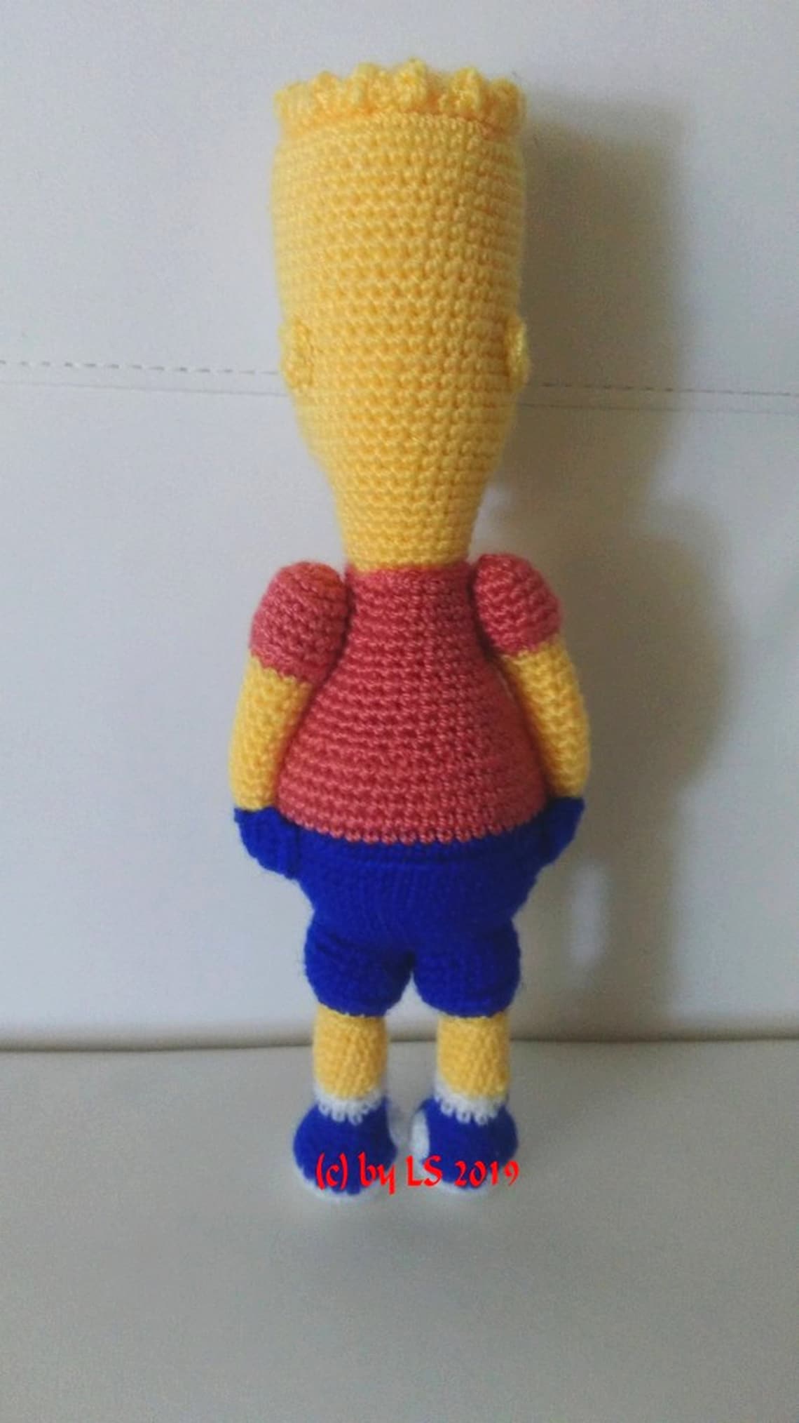 PDF Crochet Pattern Bart Simpson Amigurumi English German - Etsy