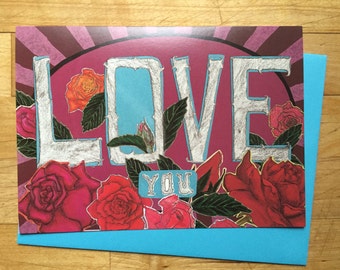 Love Valentines Card