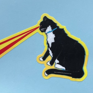 Sticker chat laser