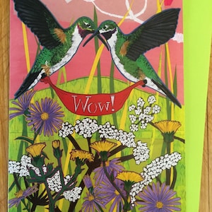 UAU! Cartão Beija-flor