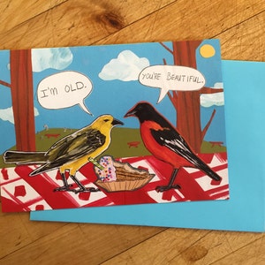 Du bist wunderschön Geburtstagskarte