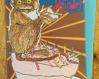 Older Weirder Birthday Card