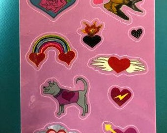 Valentine Sticker Sheet!