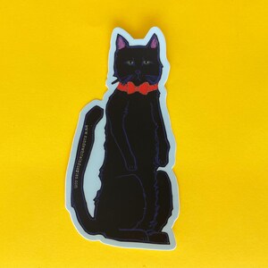 Adesivo del gatto nero!