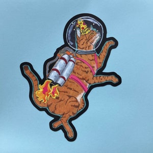 Astro Katze Sticker