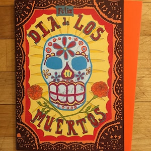 Dia de Los Muertos Grußkarte