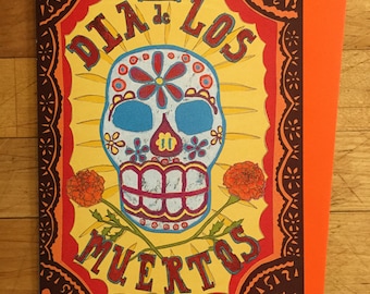 Dia de Los Muertos Greeting Card