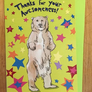 Thanks For Your Awesomeness Greeting Card