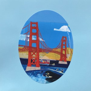 Golden Gate Bridge Aufkleber