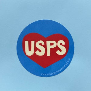 USPS Aufkleber!