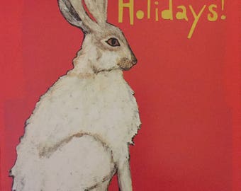 Holiday Rabbit Boxed Cards