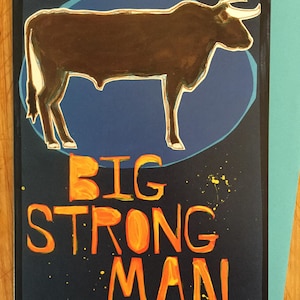 Big Strong Man Card