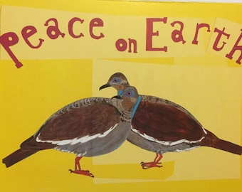 Peace on Earth Doves Boxed Cards