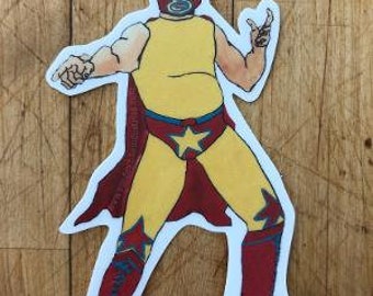 Wrestler Sticker!