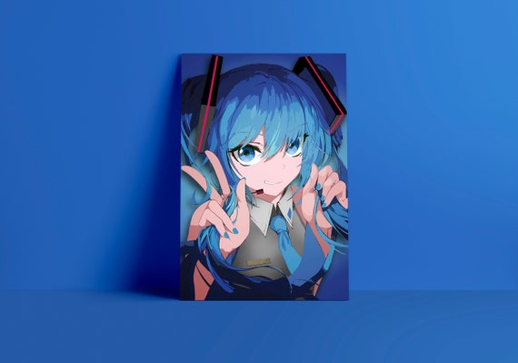 Fan Art de Miku Póster da bandera de mexico dibujo Fan Art de Miku Póster