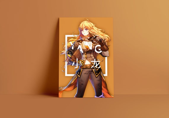 Yang Rwby Fan Art Poster Etsy