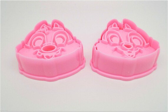 2 Moules Gateau Tic Tac Ecureuil De Mickey Emporte P Pate A Etsy
