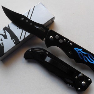 Cp 068 Knife Folding Pocket Columbia Blade Steel Etsy